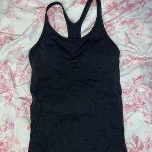 lululemon athletica Black Tank Top